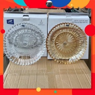 - BMPE sharp round glass dish 29cm White/D73AH 29cm Yellow - Exquisite design for every party. 999