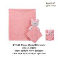 Luvena Fortuna Fleece Blanket Comforter Size 75 x 90cm - Q17648