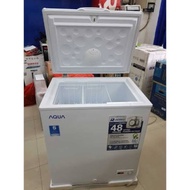 [ Ready] Aqua Chest Freezer / Box Freezer Aqua 150 Liter Aqf 150 Fr R