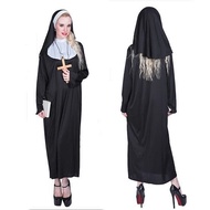 Halloween Biarawati cosplay Costume Valak The Nun Halloween Costume Ghost Costume Cosplay Costume