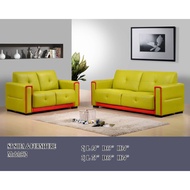 2+3 Seater Casa Leather Sofa By LUZANO