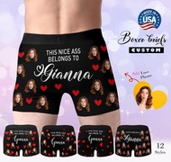 Personalized Valentines Day Gift for Him Custom Face Boxer Husband Anniversary Gift yyr_ee.sg