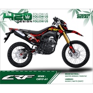 CRF 150L FULLBODY STICKERS CUSTOM DESIGN VARIATIONS - CRF 150L FULLBODY STICKERS ACCESSORIES - CRF 1
