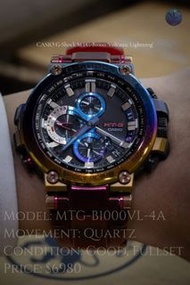 🔴G-Shock MTG系列已絕版款式/ ‘火山雷’✅- MTG-B1000VL-4A🔥
二手中古 CASIO G-SHOCK MTG Series ‘Volcanic Lightning’ MTG-