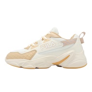 Fila Casual Shoes Hidden Tape 11 Women's Beige Leather Daddy [ACS] 5C921Z711