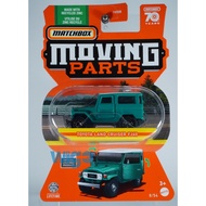 HIJAU TOYOTA Matchbox Land Cruiser FJ40 Green Moving Parts DiecastTOYOTA