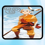 Mouse Pad Alas Mouse Gaming Motif Avatar Aang Shafiyyah Sarban