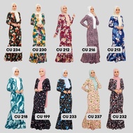 KURUNG BERCORAK / KURUNG KAIN KEMBANG PAYUNG / KURUNG CHIFFON KEMBANG PAYUNG / BAJU KURUNG MODEN
