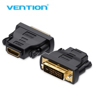 Vention ECD DVI To HDMI To DVI Converter 24+1 DVI 1080P HDMI Adapter