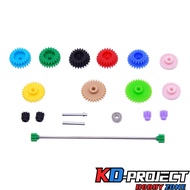 Mini 4wd parts different gear sets for mini 4wd KD project