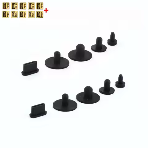 Dust Plug for iBasso DX320 DX300 DX240, Type C Jack, 2.5mm, 3.5mm, 4.4mm, (Pack of 2)