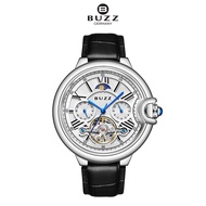 Buzz  Germany Jam  Tangan Lelaki Men's Leather Automatic Watch BZ-3013