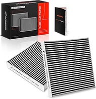 A-Premium 2-PC Cabin Air Filter with Activated Carbon Compatible with Nissan Altima 2019-2023 & Infi