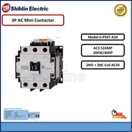 Shihlin Magnetic Contactor  50A 30KW/40HP ~ 2NO+2NC ,AC240/AC110/AC415