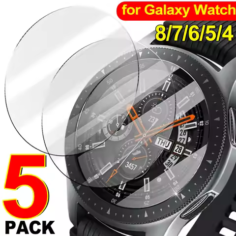 Screen Protector for Samsung Galaxy Watch 8 7 6 5 4 40mm 44mm 47mm Tempered Glass HD Film for Galaxy