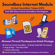 Soundbox SIM Card (Untuk Soundbox Tanpa WiFi) | Plug & Play 12 Bulan
