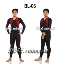 Baju Renang Pria Dewasa Lengan Panjang / Baju Renang Diving Panjang Pria / Baju Renang Pria / Baju R