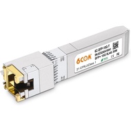 1.25G/2.5G/5G/10GBase-T SFP+ Transceiver, 10G SFP+ to RJ45 Copper Module, CAT.6a/7, up to 30 Meters,