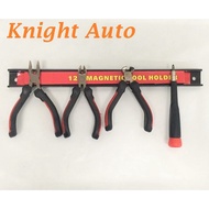 12'' Magnetic Tool Holder Bars, Super Strong Heavy-Duty Metal Magnet Storage Tool Organizer Racks Se