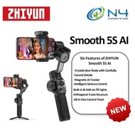Zhiyun Smooth 5S AI Smartphone Gimbal Stabilizer 3 Axis with tripod [ZHIYUN MALAYSIA WARRANTY]