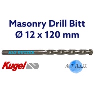 MATA KUGEL CONCRETE DRILL BIT - WALL Ø 12 X 120 MM | MASONRY DRILL BIT 12mm