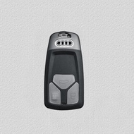 เคสกุญแจ Audi ดำล้วน (ผิวขุ่น) พวงกุญแจรถยนต์กันรอย สำหรับ A4L/A5/TTRS4/5/Q5L /RSQ8X  วัสดุ TPU กันก
