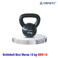 Trinity Kettlebell Besi Warna 10 Kg Dumbel Besi Fitness Barbel Workout