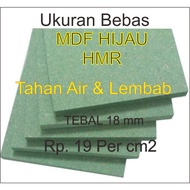 HIJAU Green MDF 18 mm HMR waterproof and moisture resistant