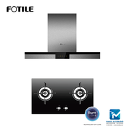 Fotile EMS9020 Chimney Hood + Fotile GHG78211 Built-in Gas Hob / Kitchen Hood &amp; Hob Set