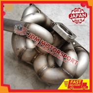 4G63T EVO3 4G63T 6XXHP STD Turbo Header Untuk TD05 Turbo Besar Tebal