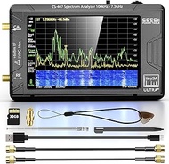 SeeSii TinySA Ultra+ ZS407 7.3GHz Spectrum Analyzer: 2025 Upgraded 4 Inch HW V0.5.4 100kHz-7.3GHz Ha