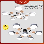 【Shrry Lighting】Macaron Ceiling Light Modern（48W/60W/72W/84W) LED Ceiling Lamp Room Light