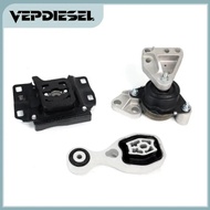 3pcs Engine Mount Transmission Support For 2012-2019 Ford Explorer 2.0T 2.3T Part# BB5Z-6038F FB5Z-6