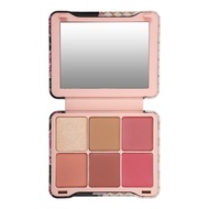 BYS Cosmetics Queen Bee 6pc Face Palette - เมคอัพพาเลตต์ 6 เฉดสี ไฮไลท์เตอร์/ชิมเมอร์/ครีมบลัช/เฉดดิ