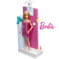 Barbie Doll & Shower Playset ตุ๊กตาบาร์บี้และห้องอาบน้ำ ของแท้
