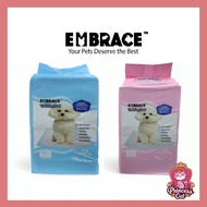 EMBRACE DOG TRAINING PAD - 45x60CM (50pcs) 33x45CM (100pcs)- Wee Wee Pad
