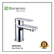 Sorento SRTWT8202 Brass Chrome Basin Mixer Tap