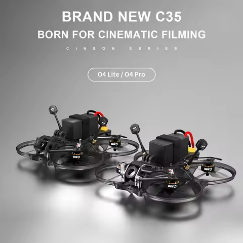 Axisflying CineON C35 V3 O4 PRO FPV Drone 3.5inch 6S Cinewhoop with DJI O4 VTX Built-in GPS ICM-4268