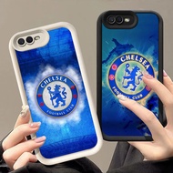 Q-26 The Blues CFC FC Black white Case for OPPO A3S A12E A1K Realme C2 C2S C1
