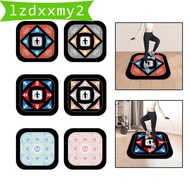 [Lzdxxmy2] Jump Rope Mat Shockproof Training Non Slip Yoga Mat Rope Skipping Mat Jump Rope