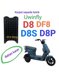 Karpet Sepeda Listrik Uwinfly D8 DF8 D8S D8P Bahan Karet