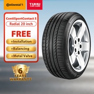 Continental ContiSportContact 5 R20 245/45 275/40 315/35 (Free Installation)
