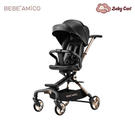 Bebe Amico Dual Two Ways Facing Stroller X7 With 360 Rotation Seat Baby Stroller