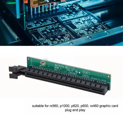 Graphic Card Adapter Board Network Card Adapter Plate Stable 01AJ940 MPN Plug and Play Accurate Size