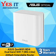 ASUS ZenWiFi BD4 Dual-band WiFi 7 (802.11be) AiMesh Extendable Router