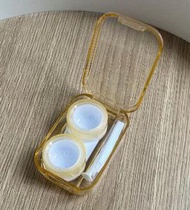 DDS - 隱形眼鏡盒美瞳盒子(規格:B61黃色)#N134_017_310
