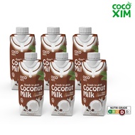 [COCOXIM] Chocolate Coconut Milk Drink 330ml - Bundle of 6 - Tetra Drink