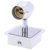 LIGHTME GU10 SINGLE HEAD MIRROR LIGHT 360 ROTATING CHROME CARVING LAMP (SL WH)