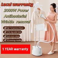 Garment Steamer Iron 2000W With Ironing Board Rotatable Handheld 10-Iron Mode Stainless Steel Soleplate