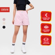 CANIFA women's shorts, medium form, elastic waistband 6BS25S010